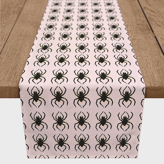 90&#x22; Pink Spider Table Runner